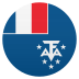 🇹🇫 flag: French Southern Territories display on JoyPixels